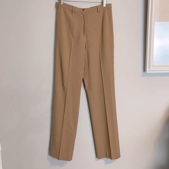 Piazza Sempione Caramel colored dress pants - Picture 1 of 5